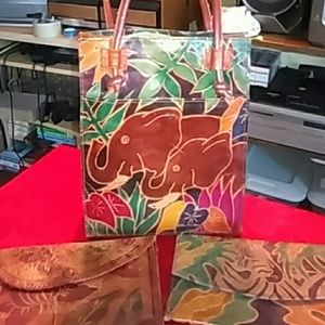 Genuine leather pocketbooks